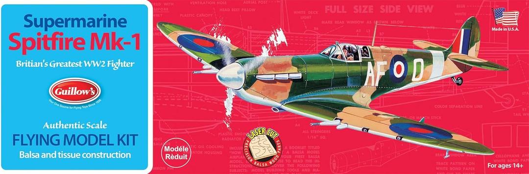 Guillow's Spitfire Model Kit