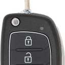 Keyless2Go Replacement for Keyless Entry Remote Head Flip Car Key Fob for Hyundai Santa Fe TQ8-RKE-3F04 95430-4Z100