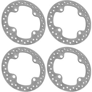 Caltric 4 Front and Rear Brake Disc Rotor Compatible with Polaris RZR XP 1000/ RZR XP 4 1000 2014 2015 2016-2021