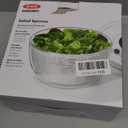 OXO Good Grips Salad Spinner | Lettuce Spinner | Fruit Washer | Fruit Washing Bowl with Strainer | Vegetable Cleaner | Salad Cleaner | Lettuce Washer | 6.22 Quart Capacity (White)