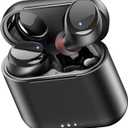 TOZO T6 Wireless Earbuds, Bluetooth Ear Buds, Stereo Sound in Ear Headphones, 50 Hours Playtime, AI Clear Call, Wireless Charging Case, APP Customizable EQs, IPX8 Waterproof Earphones
