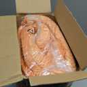 ChiXpace Flannel Fleece Comforter King Set - Furry Burnt Orange Leaves Pattern Faux Fur Bed Set, Winter Ultra Soft Fuzzy Comfort Set, Velvet Bedding Set for Bed with 2 Pillow Cases