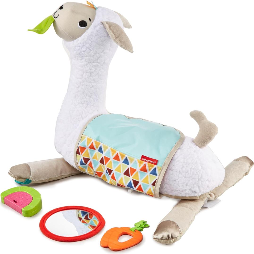 Mattel Morbido Lama Cresci con Me Prima Infanzia Multiattivita', Multicolore