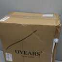 OYEARS Boho Table Lamps Bedroom Living Room Set 2,Suitable for Small Space,Farmhouse RattanTable Lamp 19Rustic Egg Design Resin Light Decoration,Nightstand Bedside Lamps for Office Study Rest