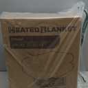 Ourea Portable Blanket, Cordless Heating Blanket for Indoor Outdoor Use, Soft Warm Cozy Gift for Family (Grey)