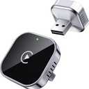 Teeran Wireless CarPlay Adapter 2025 Upgrade Wired CarPlay to Wireless, Mini Cube Design for Cars with Built-in Wired Apple CarPlay Plug and Play Easy Use Fast Stable Connection Car Play for iPhone