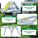 Upgrade Mole Traps that Work Best Trap Scissor with Longer Spring, Durable and Reusable Easy Mole Trap for Lawn Protection 1 Pack