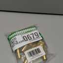 LTWFITTING Brass 1/2" Barb x 1/2" Barb Hose Repair/Mender, Garden Hose Fitting(Pack of 5)