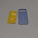 Miracase Magnetic for iPhone Air Case with Screen Protector(Compatible with MagSafe), Slim Thin Translucent Matte Military-Grade Protected Phone Cover for iPhone 17 Air 6.5", Light Blue