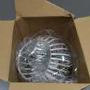 Santa Christmas Solar Lantern Hanging, Santa Claus Christmas Solar Lights Waterproof, Christmas Outdoor Lantern Decorations for Home, Porch, Patio, Yard, Garden (Red)