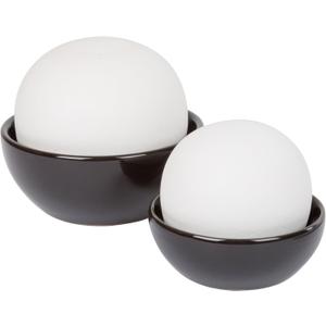 Humidifiers, Set of 2 Stone Decorative Ceramic Natural Water Humidifier, Non-Electric Battery Free for Bedrooms, Great for Babies by Bluestone