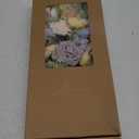 Ling's Moment Fake Flowers Box, Faux Artificial Greenery Stems Foam Roses Silk Lilac for Wedding Decor Centerpieces Table Decorations Floral Arrangements, Powder Blue & Champagne Pink, Deluxe Combo