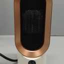 Electric Space Heater, Portable Energy Efficient Space Heater with Fast Heating & PTC Ceramic, Two-Speed Heater Fan, Quiet Small Mini Desk Heater for Bedroom, Office & Indoor Use