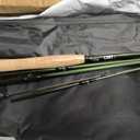 PLUSINNO Fly Fishing Rod and Reel Combo, 4 Piece Lightweight Ultra-Portable Graphite Fly Rod 5/6 Complete Starter Package with Carrier Bag