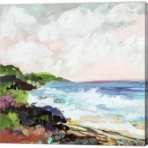 Trademark Fine Art 'Surfscape VII' Canvas Art Painting by Karen Fields