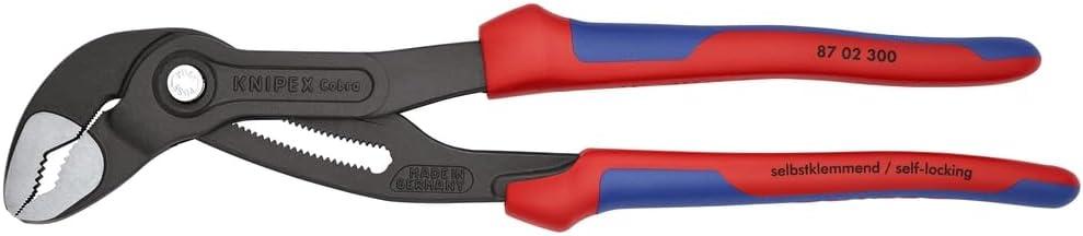 KNIPEX - 87 02 300 Tools - Cobra Water Pump Pliers, Multi-Component (8702300)