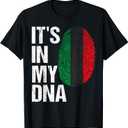It's My DNA Pride African American Flag Black Liberation T-Shirt S
