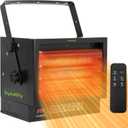 Hykolity 8500W Electric Garage Heater,240V Hardwired Fan-Forced Ceiling Mount Heater, Shop Heater with Built-in Thermostat, Industrial Heater for Garage, Workshop