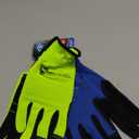 West Chester Men's 2-Pack High Dexterity Economy Work Gloves, Padded Knuckle, Synthetic Leather Palm, Assorted Colors, Blue/Green