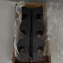 CAP Barbell 60 lb Neoprene Hex Dumbbell Weight Set with a Vertical A-Frame Rack - Black