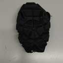 Rugby Helmet Soft Shell Helmets for Flag Football Scrum Cap Soft Helmet for Kids Youth (Small, black)