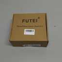 FUTEI Brown Chenille Throw Pillow Covers 18x18 Inch Set of 2,Edges Double-Stitched Cushion Cases, Modern Home Decor for Couch Living Room