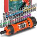 Torque Screwdriver Set, 1-11 Inch Pounds lbs, 1 in-lb Increment, 31 Pcs 1/4" Torque Screwdriver Wrench with S2 Steel Bits for Professional Maintenance, Bike Repairing and Mounting