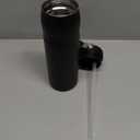 Stanley IceFlow Flip Straw 2.0 Water Bottle 24 OZ | Built-In Straw with Larger Opening | Lightweight & Leak-Resistant | Insulated Stainless Steel | BPA-Free | Black 2.0