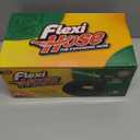 Flexi Hose Lightweight Expandable Garden Hose, 25FT -Retractable Garden Hose, Water Hose - No-Kink Flexibility, 3/4 Inch Solid Brass Fittings and Double Latex Core (Black)