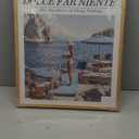 iHery Natural OAK Wood Newspaper Trendy Framed Wall Art, Large Beige 16x20 in Dolce Far Niente Vintage Headline Canvas Wall Art, La Dolce Vita Italian Summer Bedroom Wall Decor Living Room 1Pack