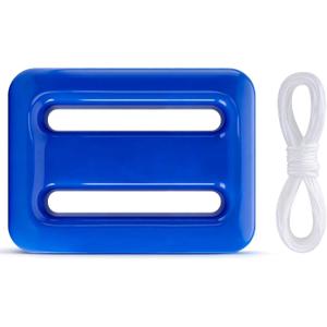 DECOHS 500g Pool Float Anchor Replacement Set, Pool Fountain Float Weight with String, Pools Weight Floating Anchor for Lake Floats Fountains Swimming Areas, 3.1 x 2.5 inch