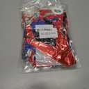 4 x Red Blue Black Balloon Arch Kit, Blue and Red Balloon Arch Kit, Blue Black Balloons Garland with 22 Inch Star Foil Balloons for Men Boys Birthday Baby Shower Graduation Party Decorations