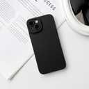 NITITOP Compatible with iPhone 15 Case Cute Aesthetic Little Polka Dots Pattern Design for Women Men Girls Soft TPU Shockproof Stylish Full Camera Protective Phone Cover - Black