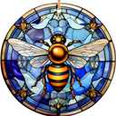 3 x 2025 Christmas Ornament – Bee Ornament, Honeybee Christmas Tree Decoration, Nature Lover Holiday Keepsake Gift