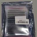 Lash Extension Kit 40D Clusters With Bond, Seal, Remover, Tweezers, Brush - DIY Individual Eyelashes Waterproof Set (40D-0.07D-9-16Mix)