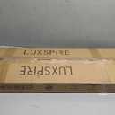 Luxspire Heavy Duty Clothes Rack Load 600 LBS, Double Rod Clothing Rack, Rolling Garment Racks with Lockable Wheels, Shelves, Adjustable Laundry Hanging Racks for Clothes (Black+Silver)