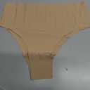 4 x No Show High Rise Bikini Panties Women's Seamless Hi Cut Underwear Pack (S)