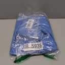 fun shack Flight Attendant Costume Women Blue, Retro Airline Stewardess Outfit with Hat & Gloves (Small)