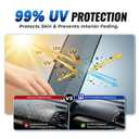 RockRose 20% Premium Carbon Car Window Tint Film 20 in x 5FT 2PLY Charcoal Privacy Film UV, Heat Blocking Tint for Car or Home Adhesive Film Easy Shrink, Plotter Friendly Pro Grade