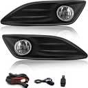 Fog Lights For 2014-2018 Ford Fiesta Fog Lights Assemblies & 2019 Ford Fiesta S & SE Models With Wiring Kit