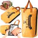 BBQ Blanket for Resting Meat-Air Fryer/Dough/Kitchen/Smoker Accessories Party Picnic Camping-Insulated Bag for Brisket/Pork Shoulder/Turkey-Anniversary Birthday Gift for Men (23in)