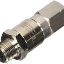 Mosmatic Live Pressure Washer Swivel - 4000 PSI, 3/8in. NPT-M, Stainless Steel, Model# DGV
