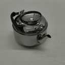 Luxshiny 3.6L Whistling Tea Kettle: Stainless Steel Tea Pot Hot Water Kettle with Clear Sound Alert for Home and Office Use (4 Quarts)