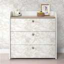 Ismoon Large Floral Peel and Stick Wallpaper Boho Beige/Coffee Contact Paper 17.3inx16.4ft Modern Wall Paper Removable Self Adhesive Bedroom Cabinet Bathroom Waterproof Mural Wall Decor Vinyl Roll