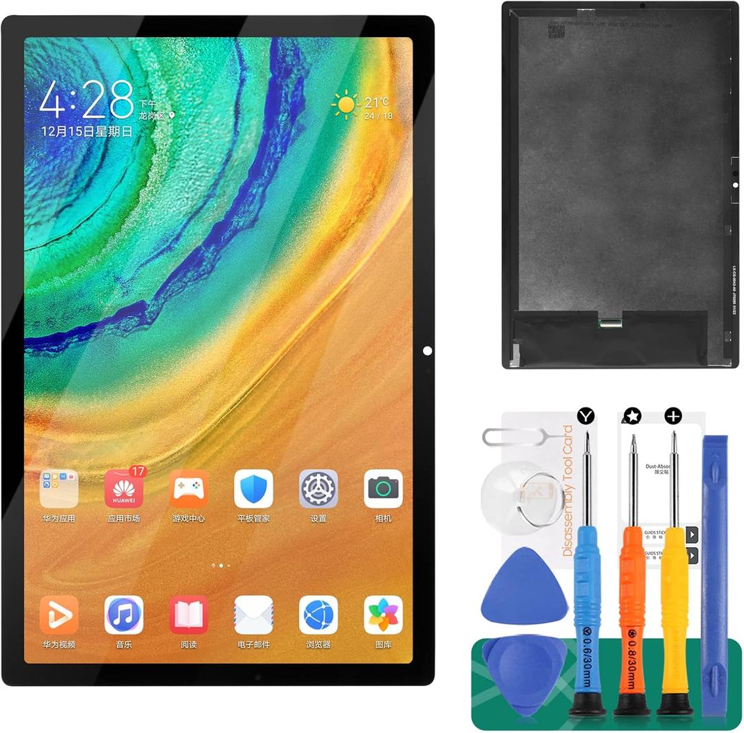 For Samsung Galaxy Tab A8 10.5 2021 Screen Replacement for Galaxy Tab A8 10.5 2021 LCD for Samsung Tab A8 10.5 Display for SM-X200, SM-X205 Digitizer Touch Screen Assembly Replacement Repair Parts