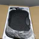 Vibration Plate Exercise Machine, 130 Levels Full Body Workout Vibrating Plate for Lymphatic Drainage Weight Loss, 450 Lbs Capacity Shake Platform with Resistance Bands Bluetooth for Women Men (Large)