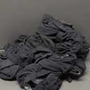 LA MEACK Couch Cushion Covers for Sectional Sofa L Shape Washable Separate Seat Chaise Couch Cover Stretch Sofa Slipcovers with 2 Pcs Pillowcases(3 Seater + 1 Chaise, Dark Grey)