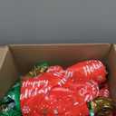 4 PCS PVC 24 Inch Giant Inflatable Christmas Balls Inflatable Christmas Decorations Outdoor Inflatables Ornaments Xmas Blow Up Decorated Ball for Holiday Indoor Outside Yard Lawn Porch Decor