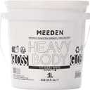MEEDEN Titanium White Acrylic Paint: 1 L /33.8 oz Heavy Body Gloss Acrylic Paints - Thick White Paint for Canvas Crafts Furniture Painting