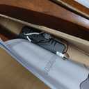 QUTWOB 52" Wood Ceiling Fan with Lights Remote Control,Quiet DC Motor 3 Blade Ceiling Fans for Patio Living Room, Bedroom, Office,Indoor Outdoor(Black+Dark Walnut)